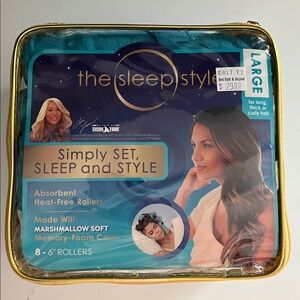 The Sleep Styler Heat-Free Hair Rollers - Large